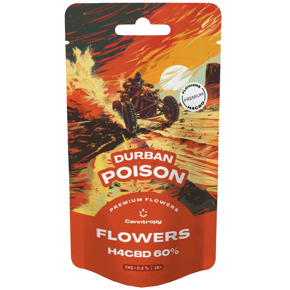 Canntropy H4CBD Blüten | Durban Poison - 60% Brands of Hemp
