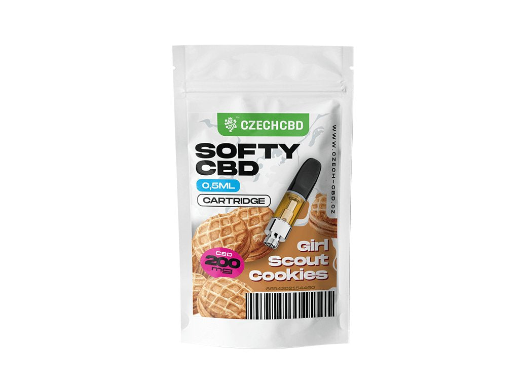 czechCBD Kartusche | 200 mg CBD | 0.5 ml Ersatzkartuschen czechcbd Girl Scout Cookies