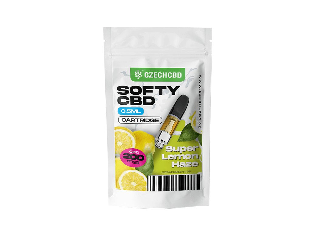 czechCBD Kartusche | 200 mg CBD | 0.5 ml Ersatzkartuschen czechcbd Super Lemon Haze