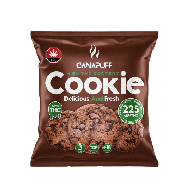 THC Cookies | 75mg THC pro Cookie Canapuff