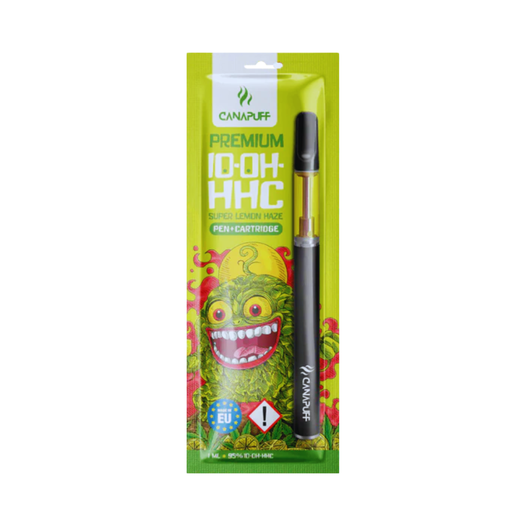 Canapuff 10-OH-HHC Vape Set Super Lemon Haze 95% 1ml