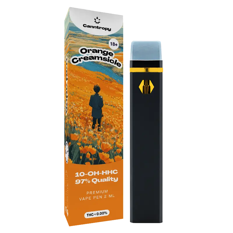 Canntropy 10-OH-HHC Vape Pen | Orange Creamsicle - 2ml Brands of Hemp
