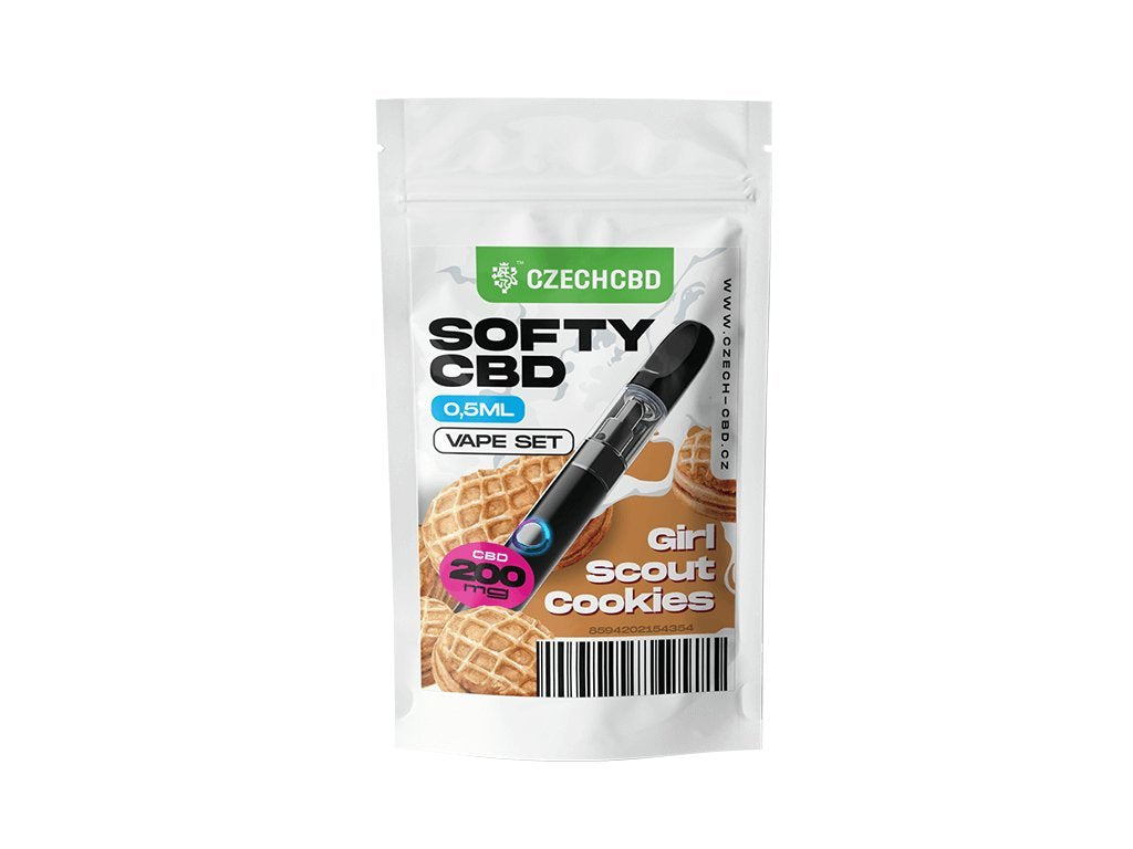 czechCBD Vapeset inkl. 200 mg CBD | 0.5 ml Vapeset czechcbd Girl Scout Cookies