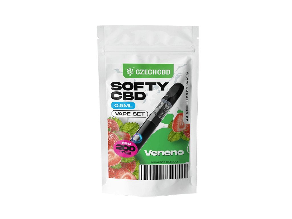 czechCBD Vapeset inkl. 200 mg CBD | 0.5 ml Vapeset czechcbd Veneno