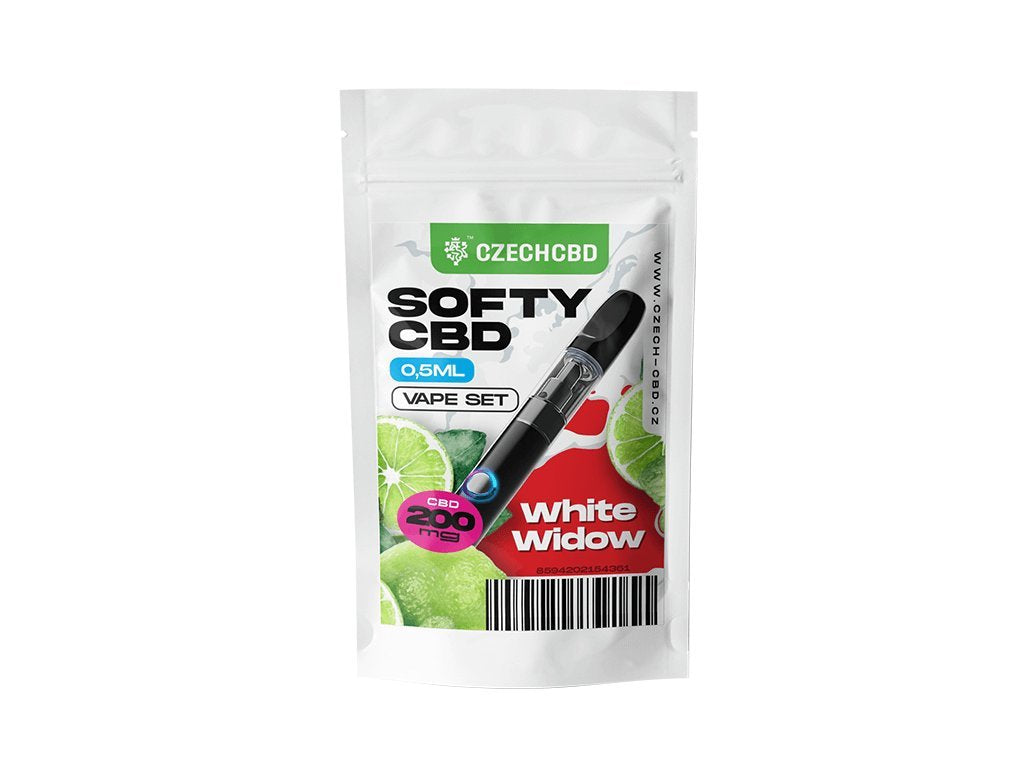 czechCBD Vapeset inkl. 200 mg CBD | 0.5 ml Vapeset czechcbd White Widow