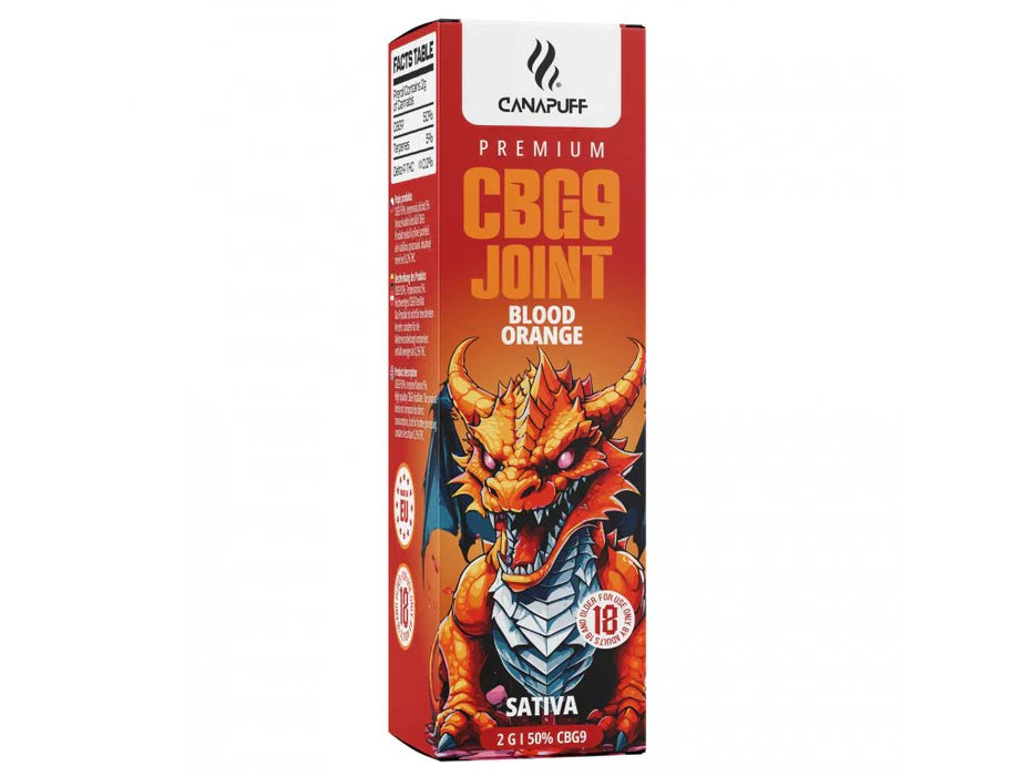 Canapuff CBG9 Preroll Joint | Blutorange - 2 g Preroll Canapuff