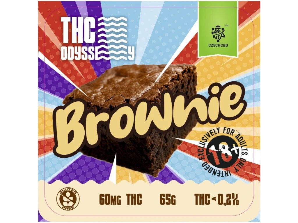 czechcbd THC Odyssey Brownie 60mg
