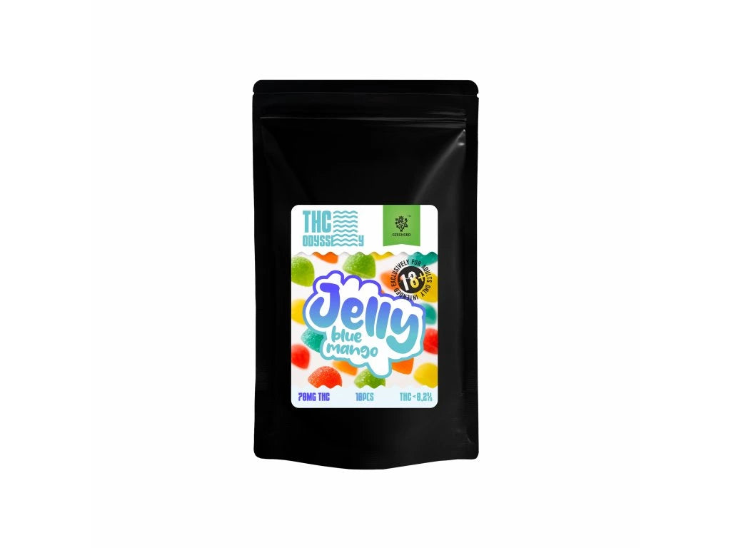 czechcbd THC Odyssey Jelly 70mg - Blue Mango