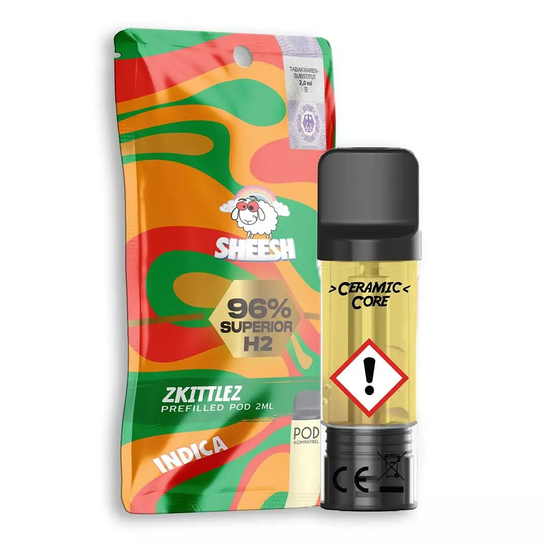 SHEESH Pod Superior Zkittlez 96% 2ml