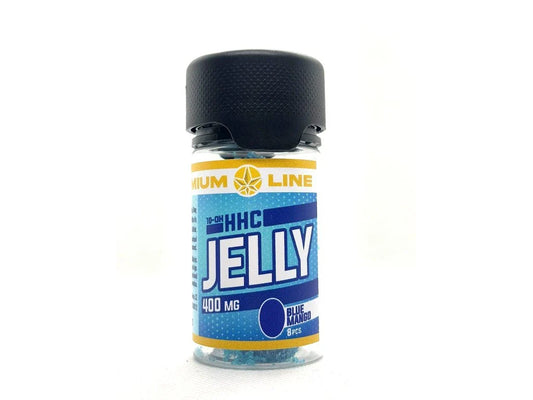 Premium Line 10-OH-HHC Jelly STRONG Blaue Mango 400mg