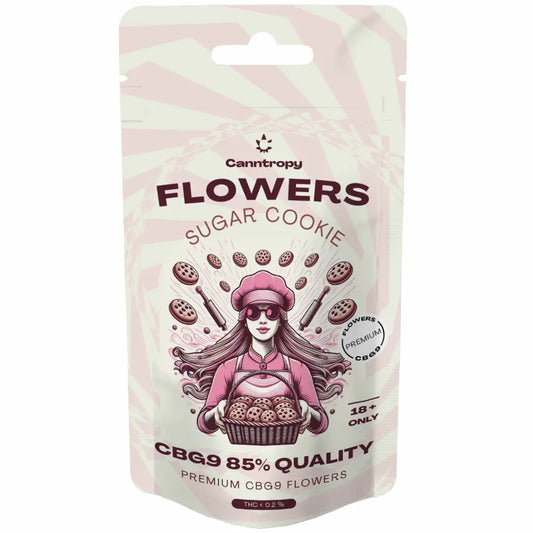 Canntropy CBG9 Blüten | Sugar Cookie Blüten Brands of Hemp 1g