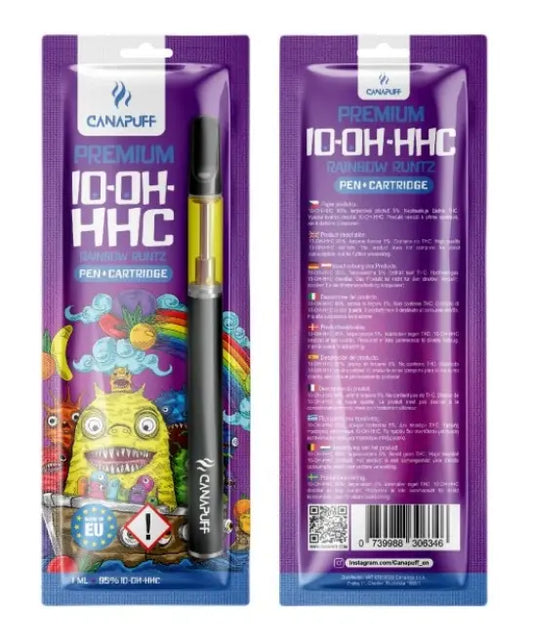 Canapuff 10-OH-HHC Vape Set | Rainbow Runtz - 1ml Canapuff