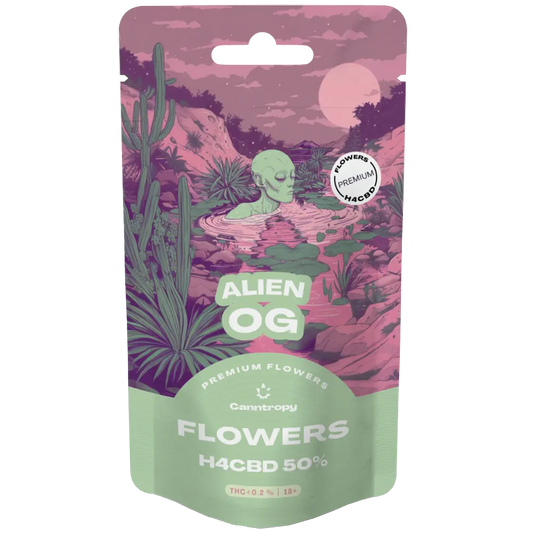 Canntropy H4CBD Blüten | Alien OG - 50% Brands of Hemp