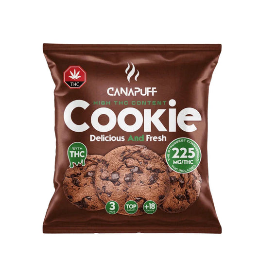 THC Cookies | 75mg THC pro Cookie Canapuff