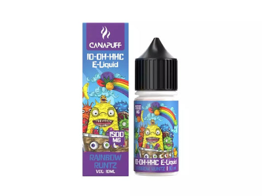 Canapuff 10-OH-HHC E-Liquid Rainbow Runtz 1500mg 10ml