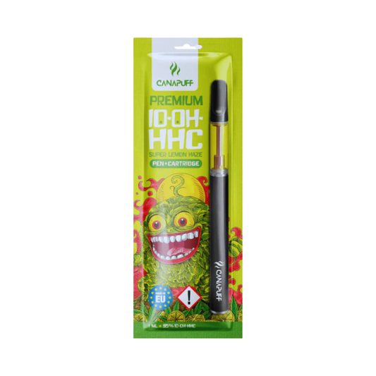 Canapuff 10-OH-HHC Vape Set Super Lemon Haze 95% 1ml