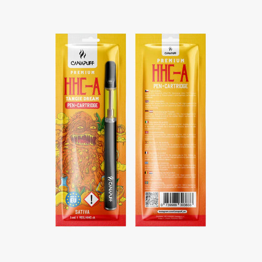 Canapuff HHC-A Vape Set - Pen + Kartusche | Tangie Dream - 95% - 1ml Vape Canapuff