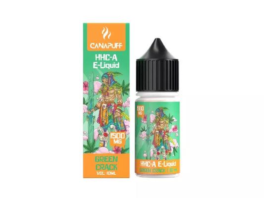 Canapuff HHC-A E-Liquid Green Crack 1500mg 10ml