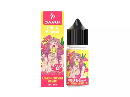 Canapuff HHC-A E-Liquid Lemon Cherry Gelato 1500mg 10ml