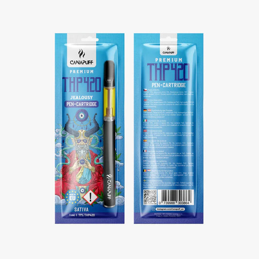 Canapuff THP420 Vape Set - Pen + Kartusche | Jealousy - 79% - 1ml Vape Canapuff