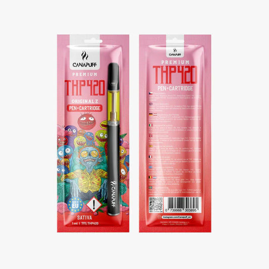 Canapuff THP420 Vape Set - Pen + Kartusche | Original Z - 79% - 1ml Vape Canapuff