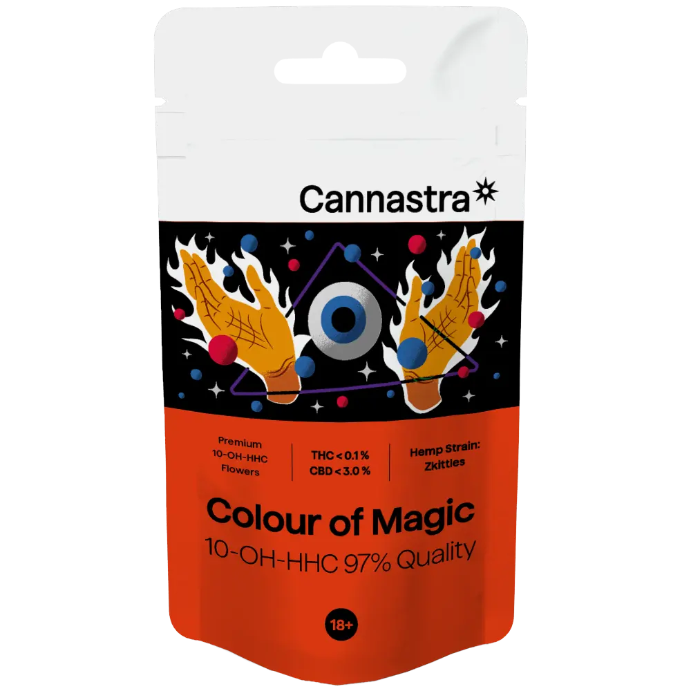 Cannastra 10-OH-HHC Blüten Premium | Colour of Magic Blüten Cannastra