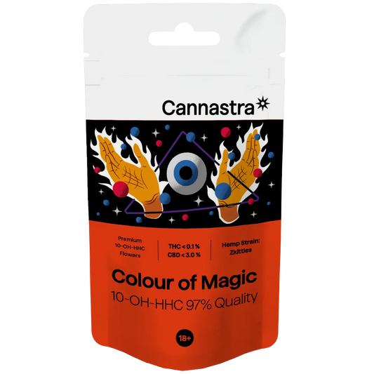 Cannastra 10-OH-HHC Blüten Premium | Colour of Magic Blüten Cannastra