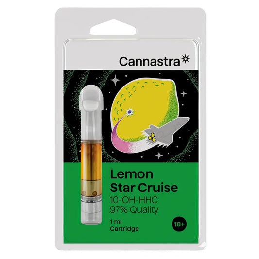 Cannastra 10-OH-HHC Kartusche | Lemon Star Cruise - 1ml Vape Cannastra