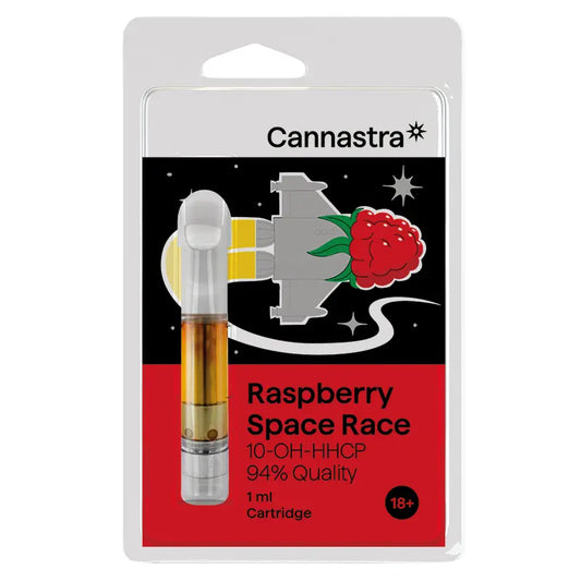 Cannastra 10-OH-HHCP Kartusche | Raspberry Space Race - 1ml Vape Cannastra