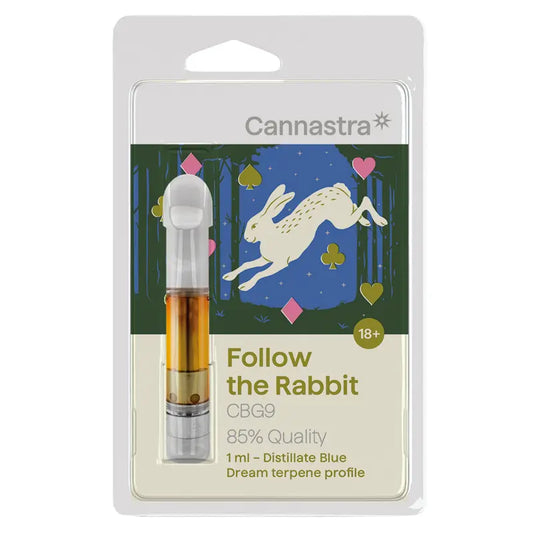 Cannastra CBG9 Kartusche | Follow the Rabbit - 1ml Vape Cannastra