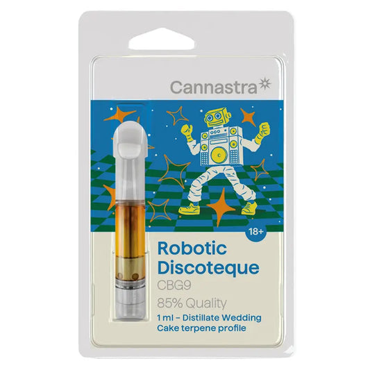 Cannastra CBG9 Kartusche | Robotic Discoteque - 1ml Vape Cannastra