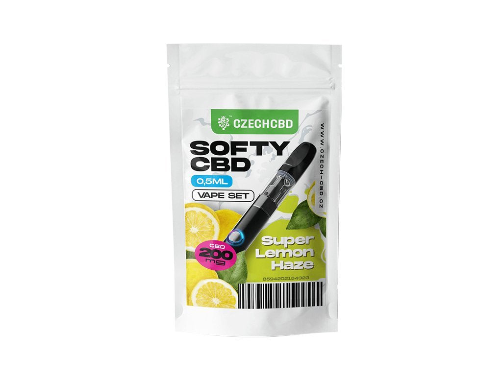 czechCBD Vapeset inkl. 200 mg CBD | 0.5 ml Vapeset czechcbd Super Lemon Haze