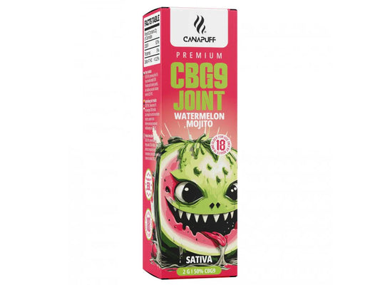 CBG9 Preroll Joint | Watermelon Mojito - 2 g Preroll Canapuff