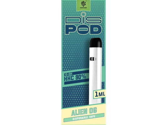 czechcbd 10-OH-HHC Vape disPOD | Alien OG | 90% 10-OH-HHC - 1ml Vape czechcbd