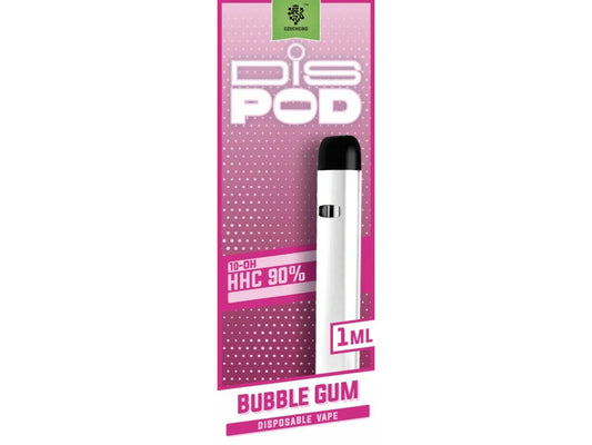 czechcbd 10-OH-HHC Vape disPOD | Bubble Gum | 90% 10-OH-HHC - 1ml Vape czechcbd