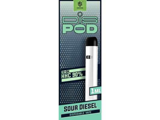 czechcbd 10-OH-HHC Vape disPOD | Sour Diesel | 90% 10-OH-HHC - 1ml Vape czechcbd