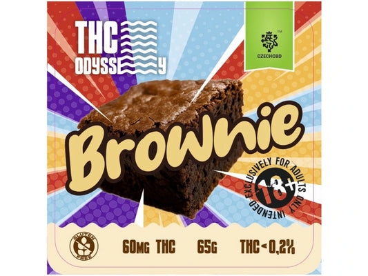czechcbd THC Odyssey Brownie 60mg