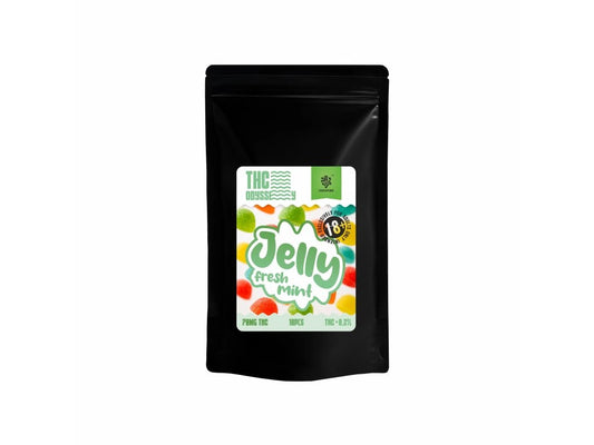 czechcbd THC Odyssey Jelly 70mg - Fresh Mint