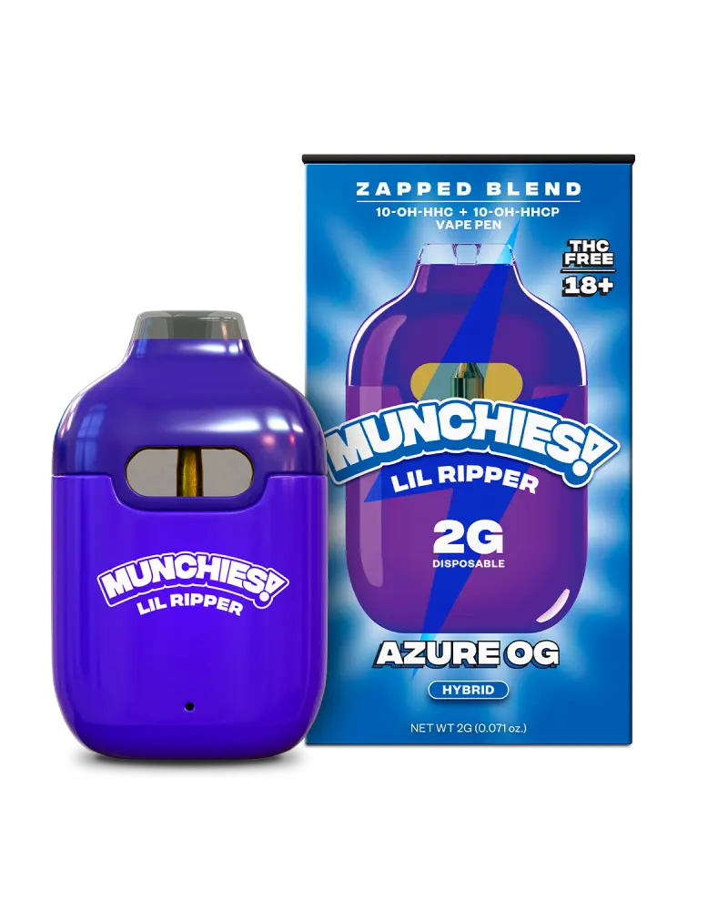 Delta Munchies Vape Pen Azure OG Hybrid 2g