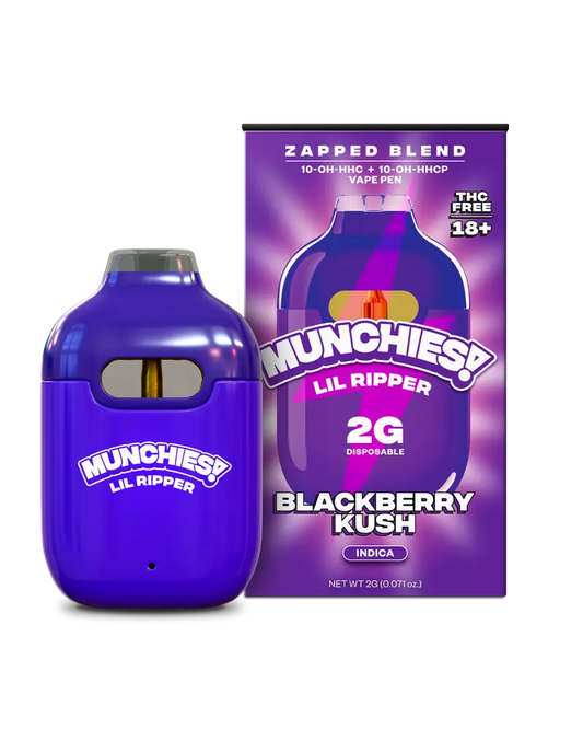 Delta Munchies Vape Pen Blackberry Kush Indica 2g