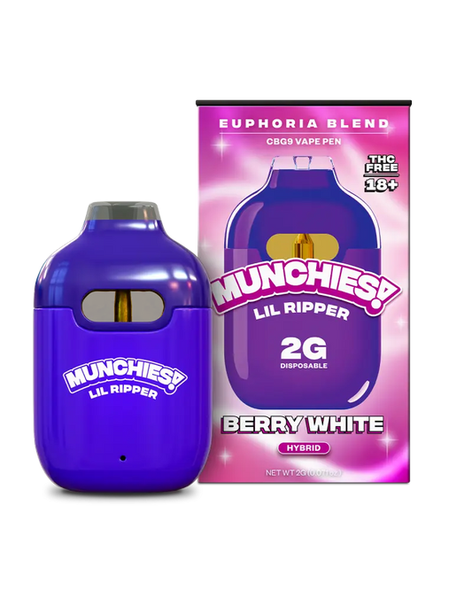 Delta Munchies Vape Pen CBG9 Berry White Hybrid 2g