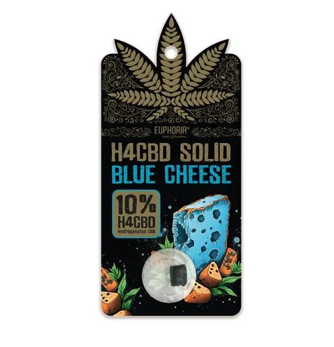 Euphoria H4CBD Hasch Solid | Blue Cheese | 10% H4CBD - 1g Blüten Euphoria