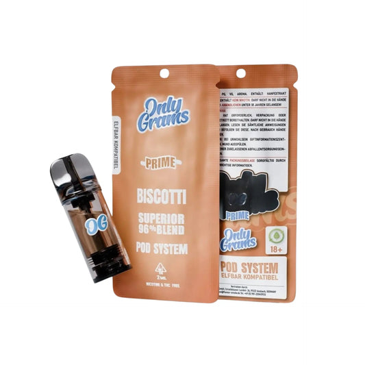 Only Grams Pod Superior Blend Biscotti 96% 2ml