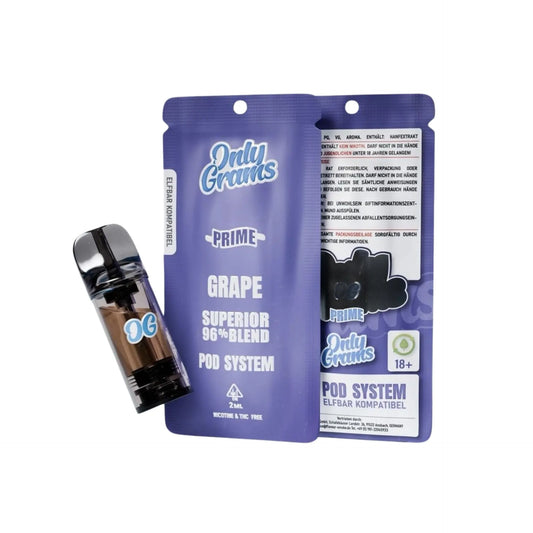 Only Grams Pod Superior Blend Grape 96% 2ml
