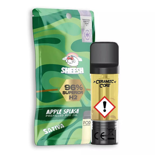 SHEESH Pod Superior Apple Splash 96% 2ml