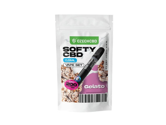 czechcbd Vapeset – Gelato inkl. Diamond Pen & 200 mg CBD (0,5 ml)
